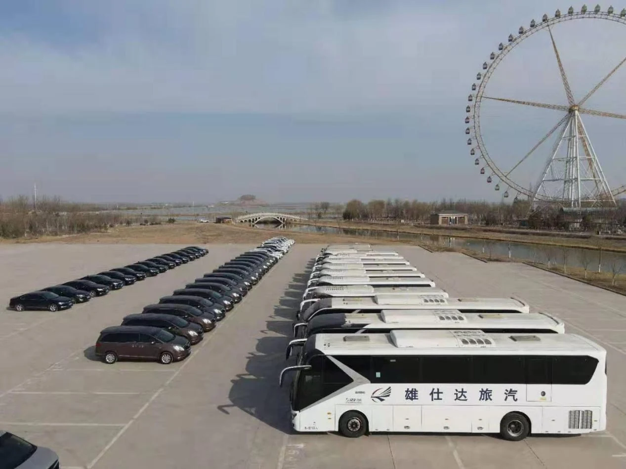 雄仕达车辆服务团队的车队全景